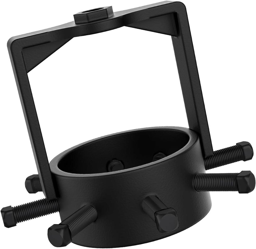 3 inch CV Axle Removal Tool for ATV/UTV, 76.2mm OD CV Axle Puller with Powder-Coated Surface, Fits 5/8"-18 Slide Hammer (Not Included), Solid CV Joint Removal Tool with Reinforcement Gussets