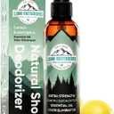 Lumi Outdoors Natural Shoe Deodorizer Spray (700+ Sprays) - Odor Eliminator for Smelly Shoes, Sneakers, Boots, Cleats & Foot Odor - Essential Oil Formula, Lemon Eucalyptus