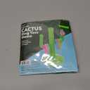 Inflatable Cactus Ring Toss Game Set Target Toss Floating Swimming Ring Toss Includes Cactus,4 Rings for Fiesta Party Accessories Hawaiian Pool Beach Party Decoration Supplies