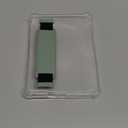 iDLEHANDS Clear Case for 7" Tablet Case - Ultra Slim Soft TPU Transparent Cover & Lightweight with Hand-Strap, Sage Green