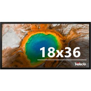 18x36 Picture Frame for Wall Display, 18x36 Black Picture Frame with Shatter Resistant Plexiglass, Stable and Sturdy 18 x 36 Poster Frame for Wall Display, Handpicked Gift Collection, 1 Pack