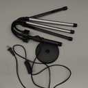 Grow Lights for Indoor Plants, Four Head LED Grow Light with Full Spectrum, Red White Spectrum for Indoor Plant Lamp, Adjustable Gooseneck, Suitable for Vegetation