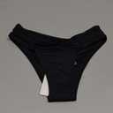 Beautikini Period Swimwear Menstrual Leakproof Low Waist Ruched Bikini Bottom Bathing Suit Shorts for Teen Girls Black XS