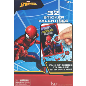 Exchange Cards Spiderman Stickers 3 Pack