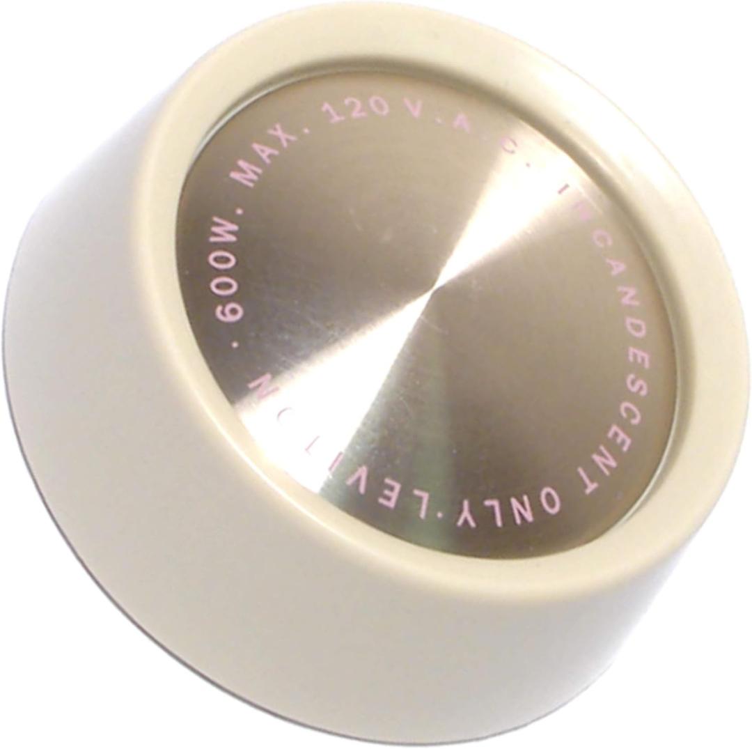 014973139360 Rotary Click Ivory Dim Knob, 4 Pieces