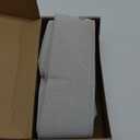 Accordion Sliding Door Curtain, Flax Linen Curtain for Living Room 96 inch Long Pinch Pleated Look Vertical Drape for Bedroom/Living Room, 1 Panel, W45 x L96, Natural