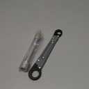Holdly Plumbing Tools Angle Stop Wrench Kit Adjustable Wrench Professional Plumber Tools for Installing New Compression Angle Stops and Removing Compression Rings-Silver Tool Kit