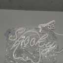 Halloween Ghost Neon Sign Acrylic LED Spooky Light Sign Cute Ghost Wall Hanging Neon Widow Door Light for Halloween Party Bedroom Bar Cave Room Decor