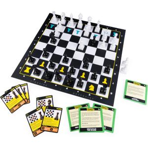 Spin Master Games, Chess Made Simple, Learn to Play Strategy Board Games for Beginners, Chess, 2 Players, for Kids Ages 8 & Up