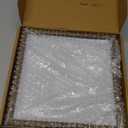 8.6x8.6 Inch Pet Memorial Shadow Box, Tabletop or Wall Display Case with Glass Window, Wooden Keepsake Picture Frame for Loss of Dog, Cat | Forever Remembrance Sympathy Gift, Brown