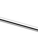 Gatco 4631 Glam Single Towel Bar, 18 Inch, Chrome | Wall Mounted Towel Holder For Bathroom