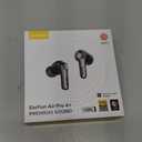 EarFun Air Pro 4+ Adaptive Noise Cancelling Wireless Earbuds, Qualcomm aptX Lossless, Dual Drivers, Translation Earbuds, Snapdragon Sound, 6 Mics AI Clear Calls, Hi-Res Sound, LDAC, Bluetooth 6.0, 54H (Black)