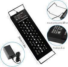 Aquarium Lighting, LED Full Spectrum Aquarium Light 18W 30cm with EU Plug with Timer, Dimmable Brightnesses LED Light for Underwater Lighting Waterproof IP68 Aquarium Fish Tank