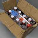 8-Pack 8.5oz Flip Top Glass Bottles, Swing Top Beer Brewing Bottle for Fermentation, Kombucha, Kefir, Vanilla Extract, Coquito, Juice, Soda, Tea - Airtight Stopper Cap Lid, Bonus 2 Bottle Pourers