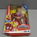 Playskool Heroes Marvel Super Hero Adventures Mega Mighties Iron Man Collectible 10-Inch Action Figure, Toys for Kids Ages 3 and Up, Brown