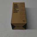 SIEROZUR 64 oz Glass Sports Water Bottle with Straw and Handle, Motivational Time Marker, Leakproof, Gym, Travel (Amber)