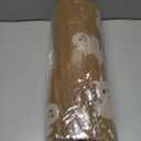 OJIA 2PCS Fall Door Mat Combo Set Halloween Doormat, 3'x5' Black and Orange Buffalo Plaid Rug and Imitation Coir Fall Doormat, Autumn Welcome Mat Outdoor Porch Decor Thanksgiving Front Door Mats