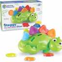 Learning Resources Steggy The Fine Motor Dino, Fine Motor Toy, Ages 2+