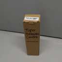 GenSwin Halloween Black Taper Flameless Candles Battery Operated with Remote Timer, 4 Pcs Drip Wax Flameless LED Candle Sticks with 3D Flickering Flame for Window Fireplace Decor (0.78 x 8.9 inches)