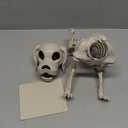 JOYIN Posable Halloween Dog Skeleton Full Body Posable Joints Realistic Skeleton Puppy with Movable Joints for Halloween Decoration, Graveyard Party Decor (9.8 X 4.7 X 12.6)