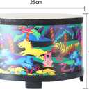 Floor Tom Drum for Kids 10 inch Percussion Instrument Music Drum with 2 Mallets for Baby Children Special Christmas Birthday Gift