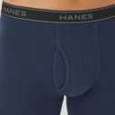 Hanes mens Underwear Boxer Briefs Pack, Cool & Breathable Cotton Moisture-wicking Underwear for Men, No Ride Up (M)