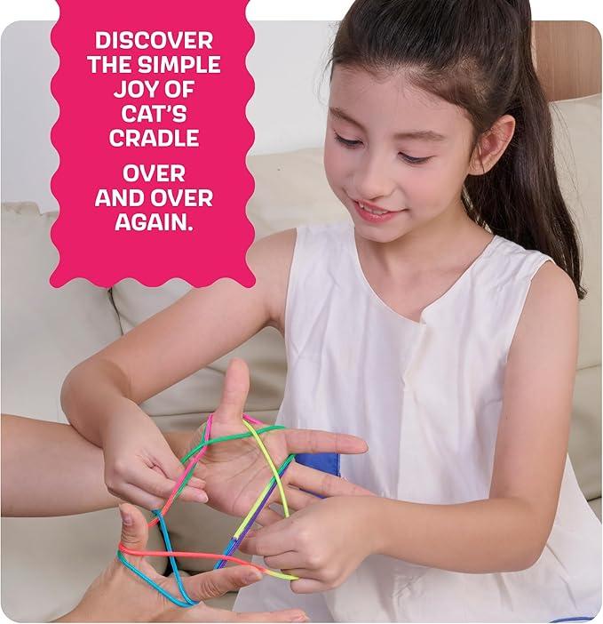 Dan&Darci Cat’s Cradle String Game Book w/String  Step by Step Illustrated Guide  Gifts for 8 9 10 11 12 Year Old Girl  Gifts for Kids  Stocking Stuffers  Tween, Preteen Girl Gift  Kids Books
