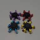 Valentines Day Gifts Transformable Fidget Spinners Toys 4 Pcs for Kids and Adults Stress Relief Sensory Toys for Boys and Girls Age 8-13 Fingertip Gyros Easter Basket Stuffers for Teens