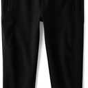 The Children's Place Boys' Soft Tech Pull on Jogger Pants, Black, Size 14