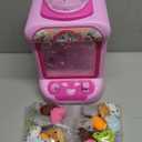 Marlrin Claw Machine for Kids, Mini Vending Machine Girls Unicorn Toys, Candy Grabber Prize Dispenser with Sound & 20 Mini Plush Toys, Electronic Arcade Game Indoor Toy for Home Party Birthday Gifts