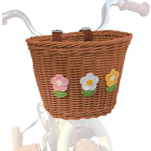 Kids Bike Basket Bike Basket Front Bicycle Basket Basket for Bike Scooter Basket Blue Bike Basket Bicycle Basket Front Handlebar