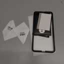 UniqueMe for Samsung Galaxy S21 Plus Screen Protector, 9H Hardness Fingerprint Unlock Samsung S21+ Tempered Glass + Camera Lens Protector with Easy installation Frame - 6.7 inch [ 2+2 Pack ] (Transparent)