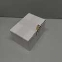 Tessco 100 Pcs Mini Dessert Plates Set, Disposable Appetizer Plates Assorted Shape Mini Plastic Spoons for Wedding Party Birthday(Clear)