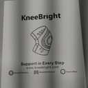 KNEEBRIGHT Light Hinged Knee Brace for Women, Strong Adjustable Compression Knee Brace, Quick Wrap Around Patella Support with Side Stabilizers for Meniscus Tear, Arthritis