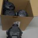 Extension Cord Cover Outdoor, 4 Pack IP54 Water-Resistant Power Cord Protector Electrical Connection Box Outside Cable Safety Cover for Electronics Plug Outlet Tool Holiday Light, Black