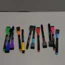 Magnetic Dry Erase Markers Fine Tip - 12 Colors Whiteboard Markers with Eraser Cap, Low Odor Thin Dry Erase Markers for Office Professional Use, Work On White board & Calendar