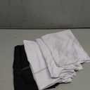 TELALEO 5 Pack Men's Athletic Compression Shirts Sleeveless Workout Tank Top Sports Base Layer Running Basketball (Medium, Black/White(five Pack))