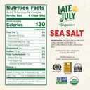 Late July Sea Salt Organic Tortilla Chips, 10.1 Oz Bag (EXP 10/10/26)