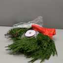 6 FT Christmas Norfolk Pine Garland Real Touch Artificial Faux Greenery Pine Christmas Garland Decorations for Home Mantle Table Stairs Door Fireplace Indoor Outdoor Xmas Holiday Decor