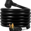 Welder Extension Cord 8 AWG, 50FT Welding Cords 40 amp, 125V/250V Welding Power Cord NEMA 6-50P/6-50R