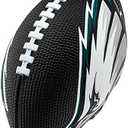 Franklin Sports NFL Football - Kids Foam Football - Soft Junior Size 8.5" Ball with 3D Logos - Perfect for Gameday + Tailgates