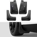 BASENOR 2026 2025 Tesla Model Y Juniper Mud Flaps Splash Guards [No Drilling No Tape] All-Weather Mud Guard, Tire Protector Mudflaps for Model Y Juniper 2025 2026 Exterior Accessories (Set of 4)