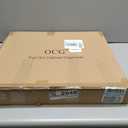 OCG Pull Out Cabinet Organizer (21" W x 21" D), Pull out Shelves 1 Tier, Cabinet Slide Out Shelves for Base Cabinet Organization in Kitchen Bathroom Pantry, Bottom Mount, Chrome Finish