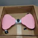 Waist Twister, Non-Slip Dual Pedal Ab Machine with Resistance Bands, Home Fitness Core Trainer for Slim Waist & Abs Workout, 260 lbs Capacity (Pink)