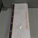 Homemory Gray Flickering Flameless Candles, Battery Operated Acrylic LED Pillar Candles with Remote Control and Timer, Halloween Decor, Set of 5