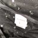 Mluiov Women's Tulle Sheer Mesh Sequin Swimsuit Cover Up Sparkly Flowy Long Maxi Slit Dress Rave Festival Sexy Outfits Black Size Large