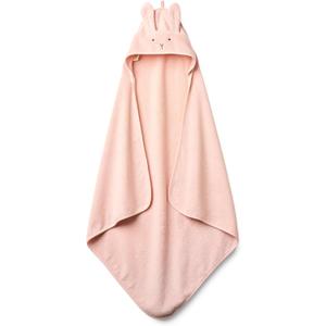 Baby Hooded Towel  Organic Cotton Baby Bath Towels  Baby Towels, Baby Bath Towels for Baby Girl, 32" x 32" Super-Soft and Absorbent Baby Towels for Newborn (Rabbit - Blush)