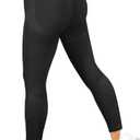 SUUKSESS Women Contour Butt Lifting Seamless Leggings Ombre High Waisted Workout Yoga Pants (Black, L)