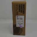 WOPITUES Wood Floating Shelves Set of 6, Shelves for Wall Decor, Farmhouse Shelf for Bedroom, Bathroom Storage Shelves, Book Shelves for Living Room - Rustic Brown (16.5 Inch)