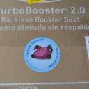 Graco TurboBooster 2.0 Backless Booster Car Seat, Trisha, Travel Booster Seat for Children Ages 4-10, Weight 40-100 Pounds and Height up to 57 Inches Mfd 1/8/26
